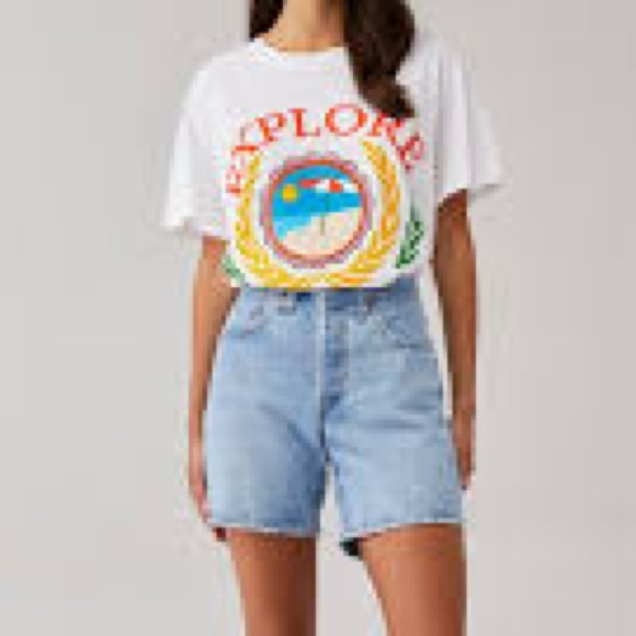 Show Me Your MuMu White Explore T-Shirt large - Picture 1 of 2